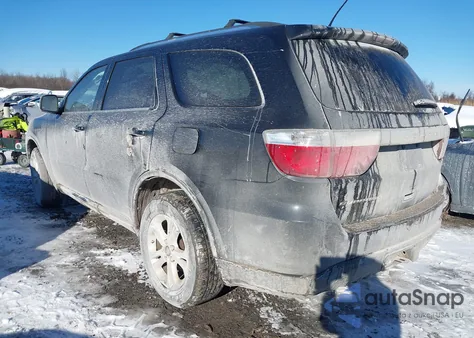 2012 Dodge Durango Sxt from USA, damaged, VIN 1C4RDJAG6CC147603